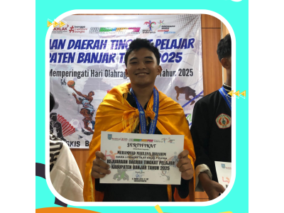 Prestasi Membanggakan! Dua Siswa SMAN 1 Sungai Tabuk Raih Juara 3 Kejuaraan Daerah Pencak Silat 2025
