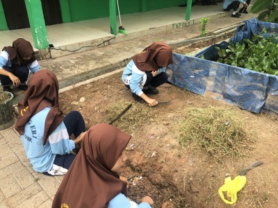 Kegiatan Jumat Bersih Agustus 2024