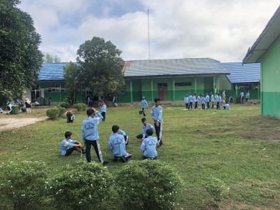 Kegiatan Jumat Bersih Agustus 2024